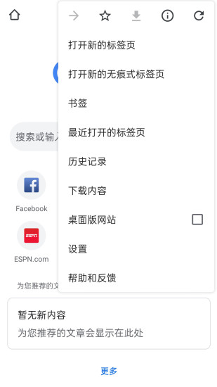 2023谷歌浏览器界面截图预览(2)