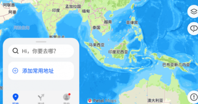 花瓣地图（Petal 地图）
