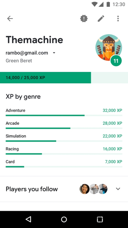 Google Play 游戏