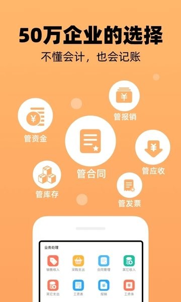 企业记账管家界面截图预览(2)
