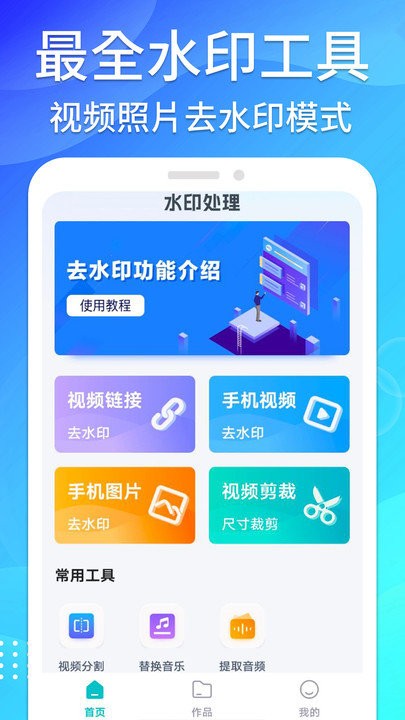 视频去水印