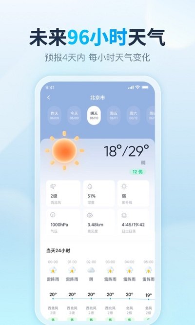 天天天气界面截图预览(4)