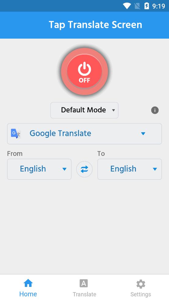 Tap Translate Screen界面截图预览(2)