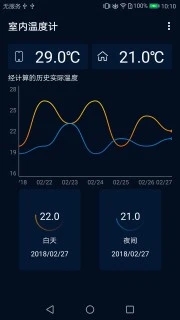 室内温度计界面截图预览(2)