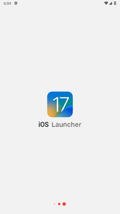 IOS Launcher界面截图预览(1)
