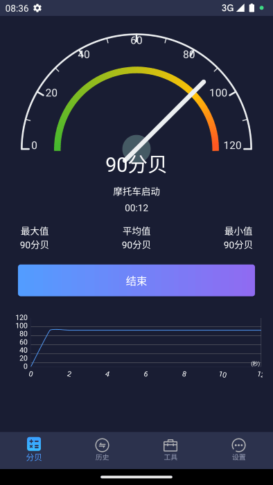 噪音分贝仪界面截图预览(1)