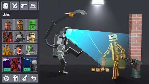 3D布娃娃游乐场监控人模组(Ragdoll Playground 3D)