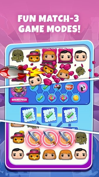 funko玩偶消除闪击战Pop Blitz
