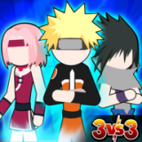 火柴人忍者3v3竞技场(Stickman Ninja 3v3)4.3无限金钱版