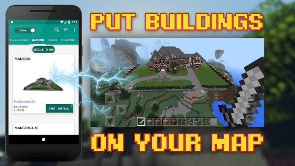 Buildings for Minecraft PE
