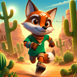 沙漠狐狸冲刺游戏(Desert Fox Dash)v1.0安卓版