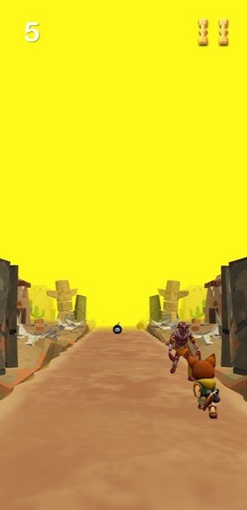 沙漠狐狸冲刺游戏(Desert Fox Dash)