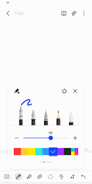 Samsung Notes应用