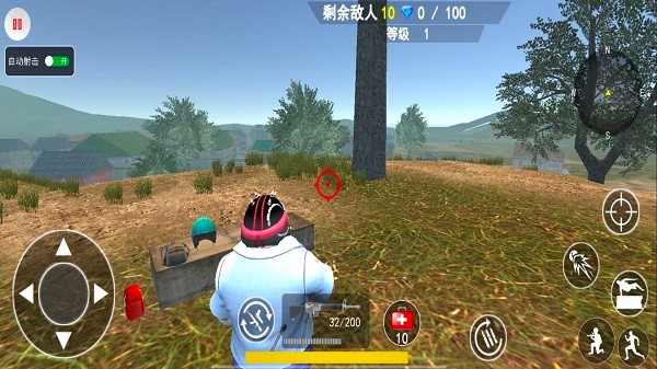 狂野吃鸡乱斗游戏