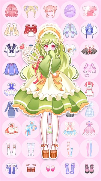 换装少女游戏