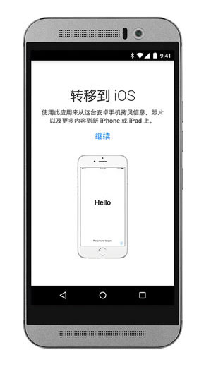 转移到iOS