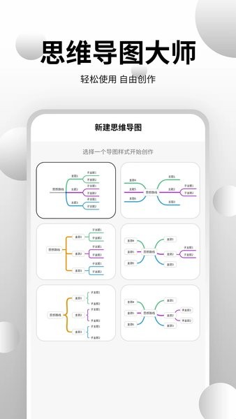 思维导图大师手机版免费(全能思维脑图)