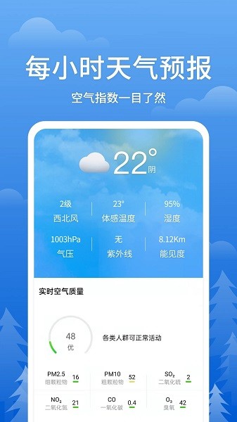 即刻天气王界面截图预览(2)