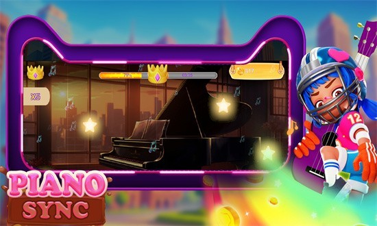 钢琴同步节奏挑战游戏(Piano Sync: Rhythm Challenge)