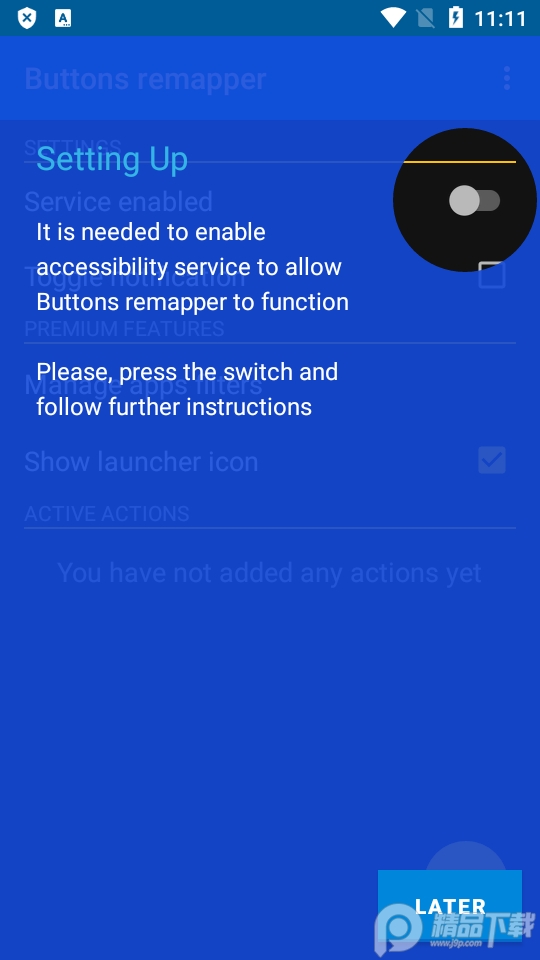 Buttons remapper