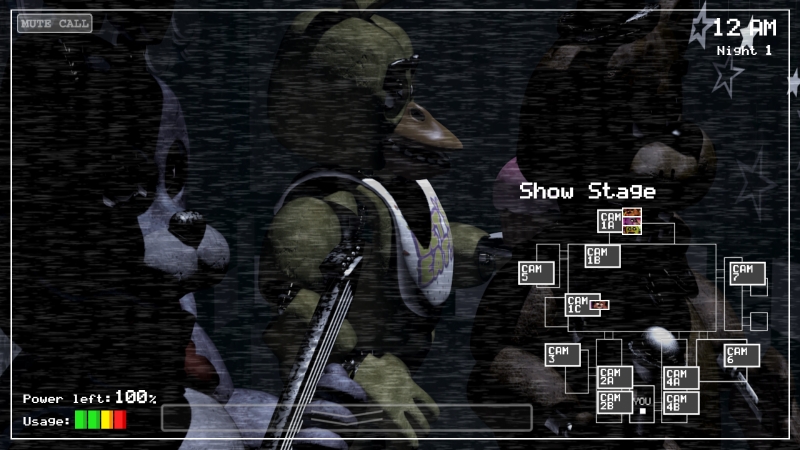 玩具熊第一代(Five Nights at Freddy)