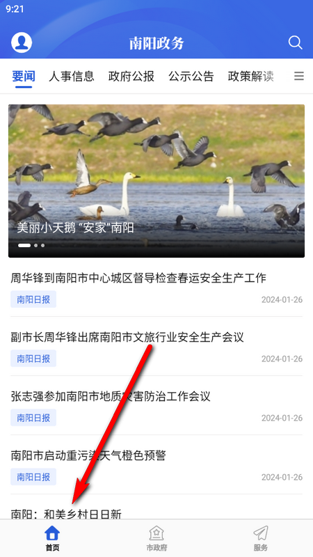 南阳政务