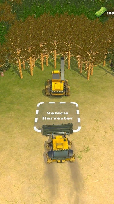大型收割机木材工厂游戏(Mega Harvester)