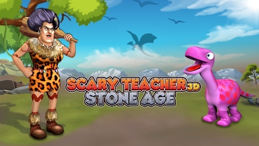 Scary Teacher 3D : Stone Age