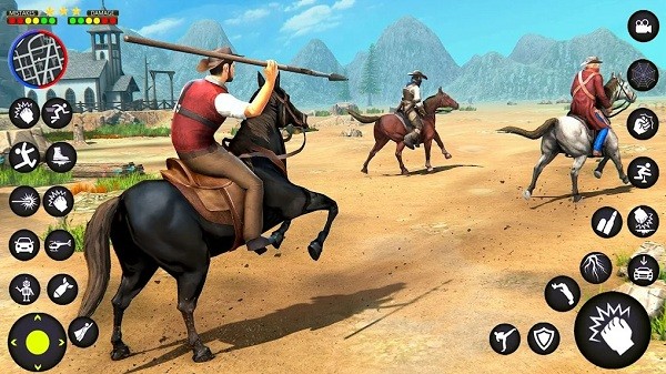 牛仔犯罪黑手党城市小游戏(Cowboy Crime Mafia City Games)