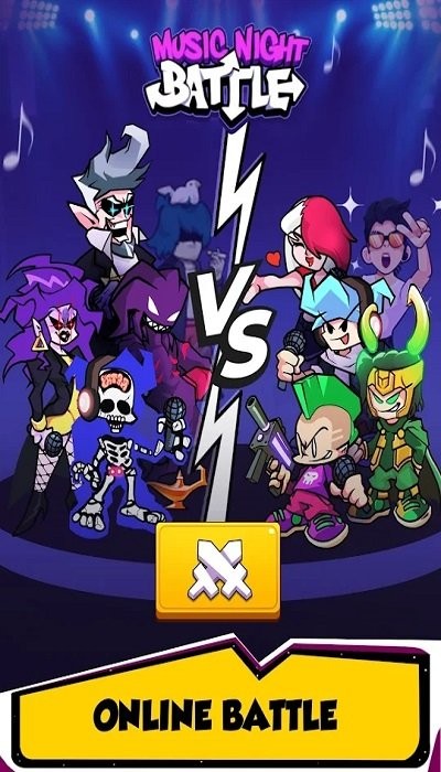 音乐夜战最新版(music night battle)