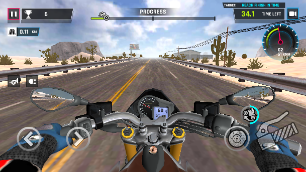 高速摩托模拟器(Highway Traffic Bike Simulator)