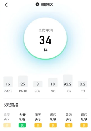 云朵天气app