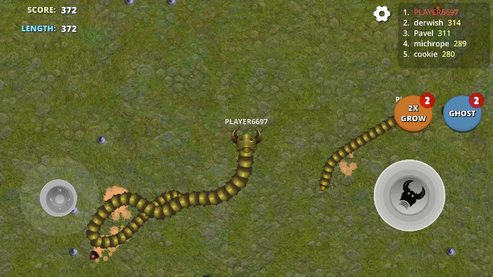 巨蛇蠕虫(Snake Battle)