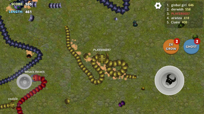 巨蛇蠕虫(Snake Battle)