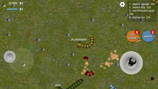 巨蛇蠕虫(Snake Battle)