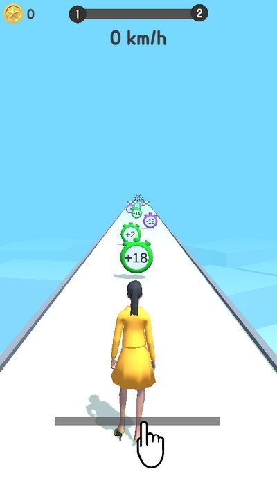 加速跳远