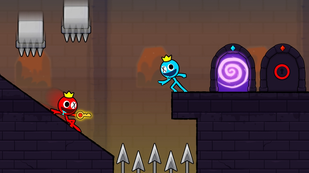 Red & Blue Stickman 2界面截图预览(2)
