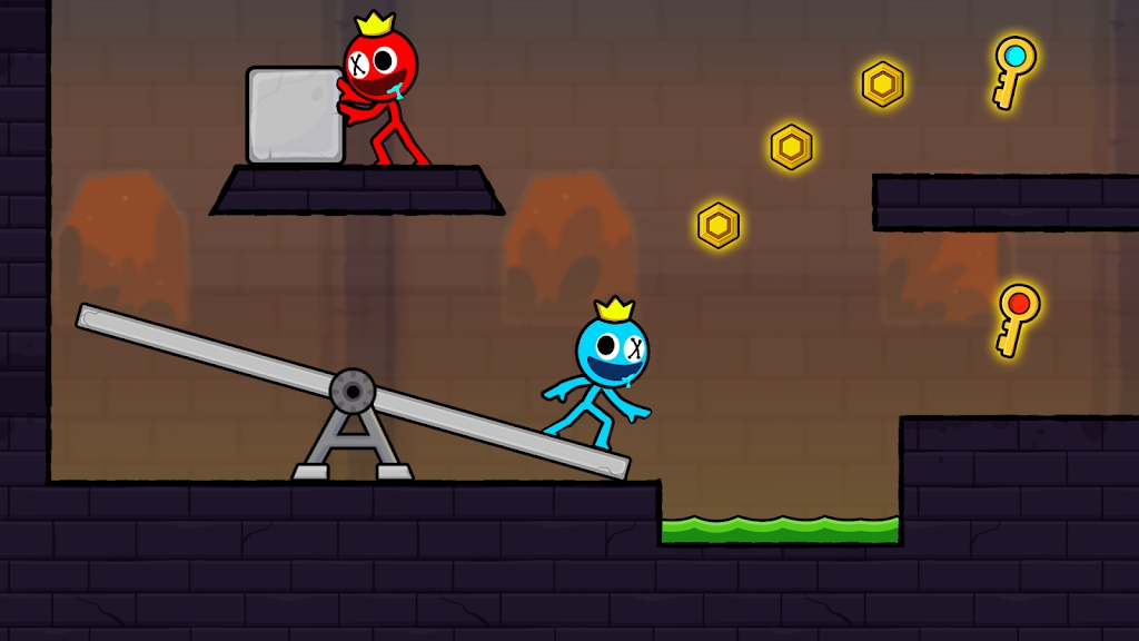 Red & Blue Stickman 2界面截图预览(4)