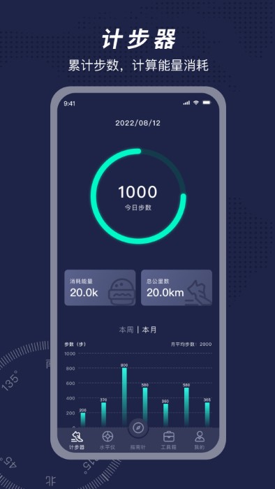 方位指南针界面截图预览(1)