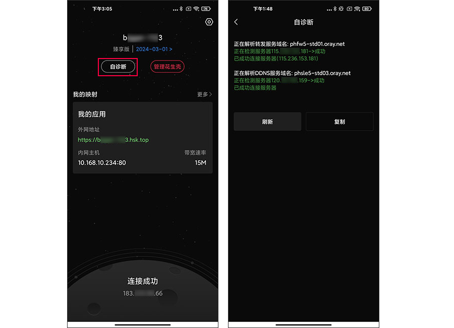 花生壳内网版app(贝锐花生壳)
