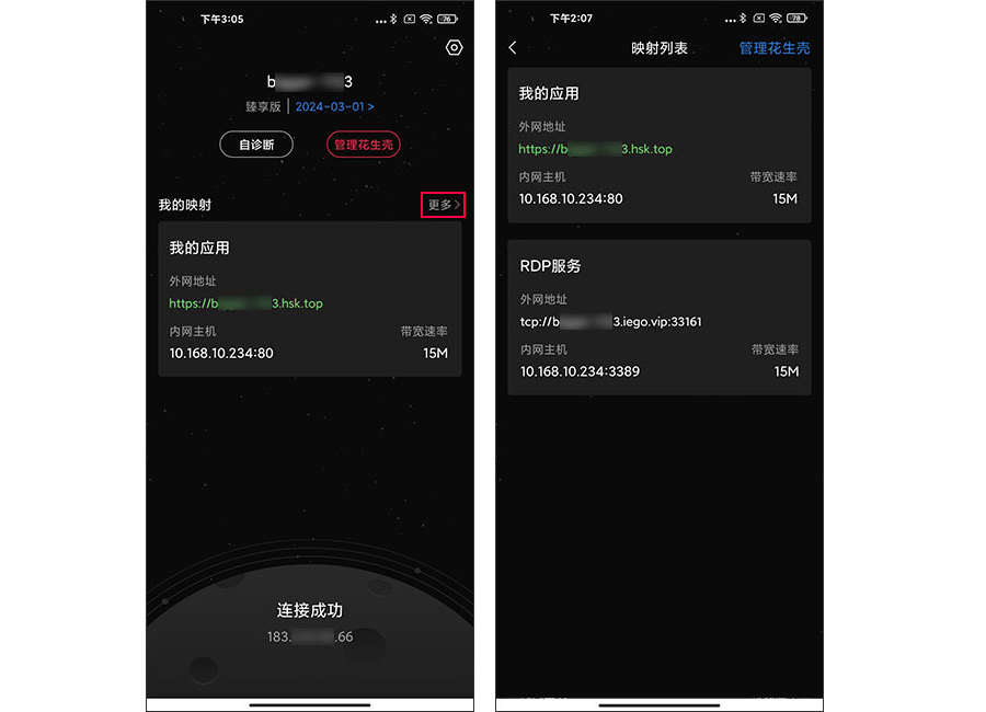 花生壳内网版app(贝锐花生壳)