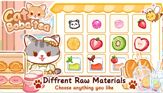 Cat Boba Tea