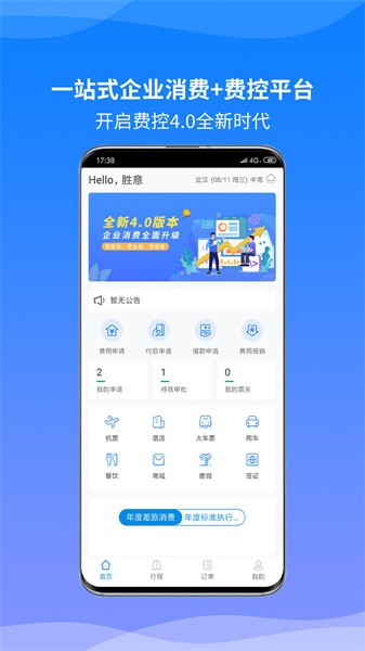 胜意费控云