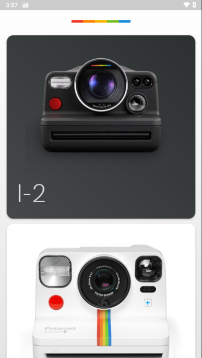 Polaroid Originals应用界面